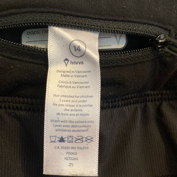 Ivivva 4” running shorts - Picture 4 of 4